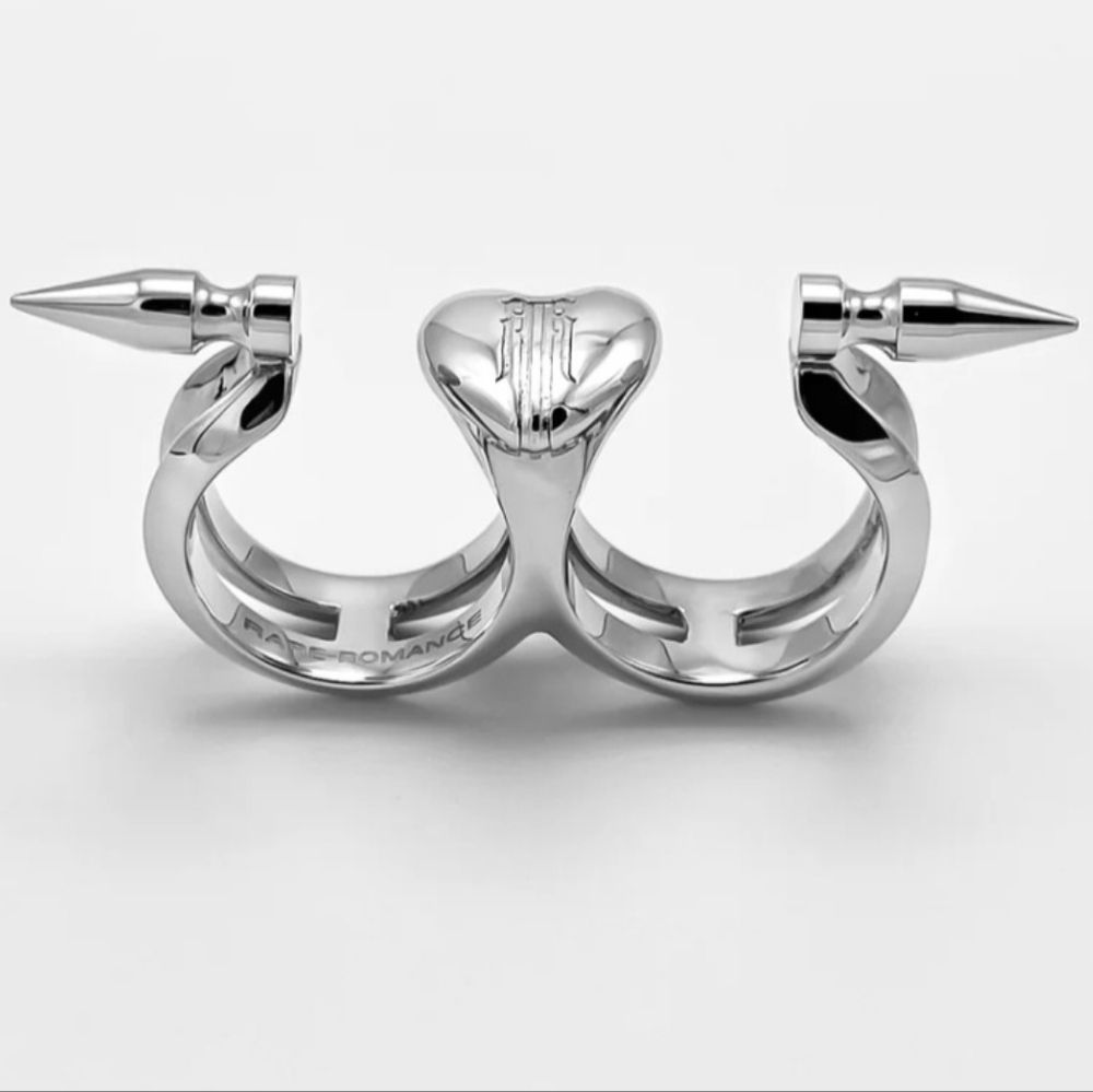 Silver Spike Ring - image 4